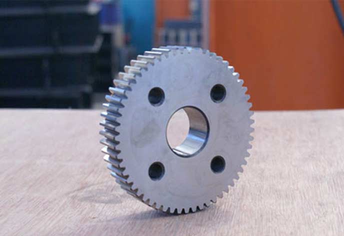 三葉羅茨鼓風(fēng)機齒輪圖間隙調(diào)整安裝圖